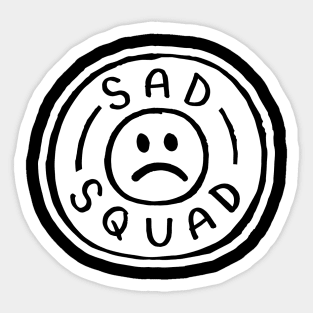 Sad Squad Sticker